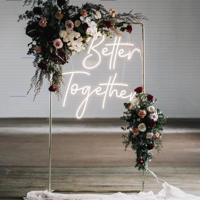 Neonsign 'Better together'