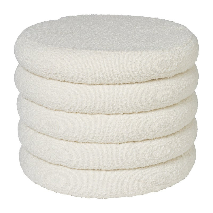 Teddy poef white
