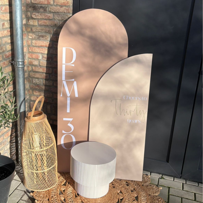 Welkomstbord verjaardag (gepersonaliseerd!)
