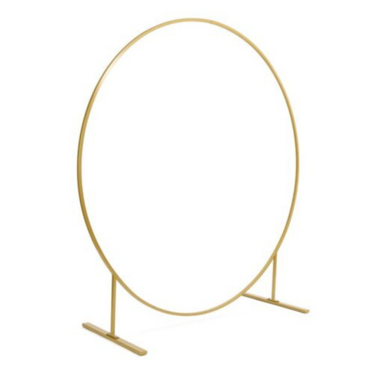 Backdrop frame cirkel goud