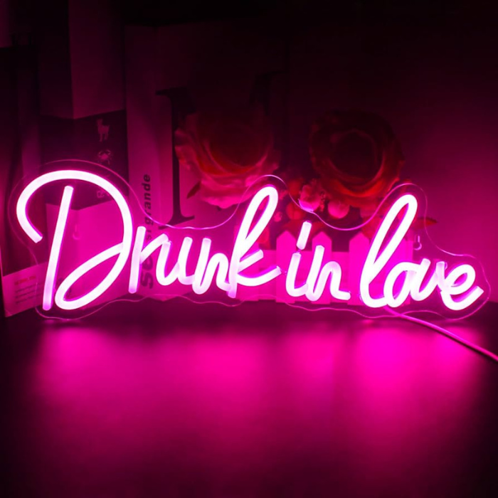 Neonsign 'Drunk in love'