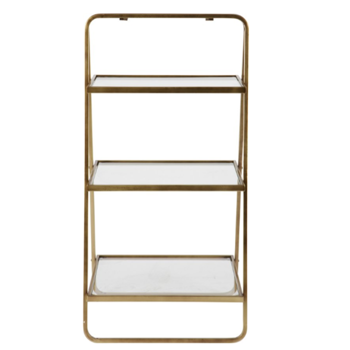 Gouden etagère XL
