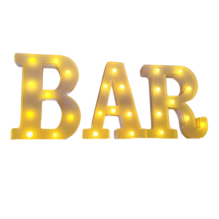 BAR mini lichtletters