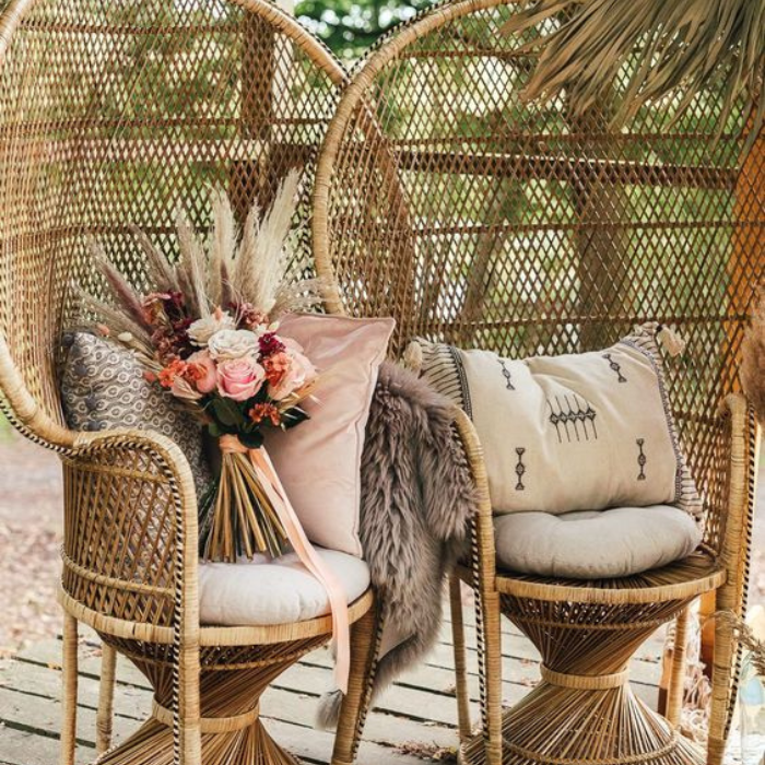 Peacock fauteuil