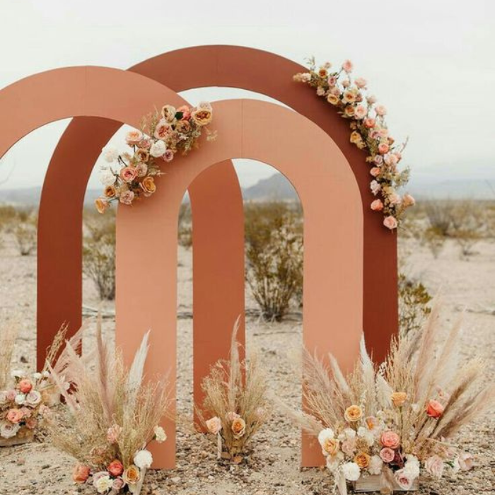 Houten backdrop op maat