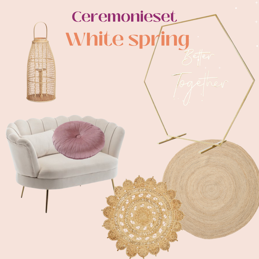 Ceremonieset white spring
