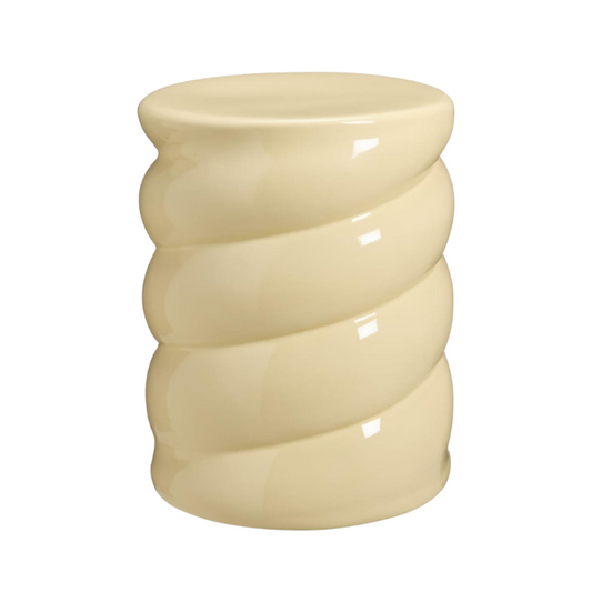 Bijzettafel botergeel