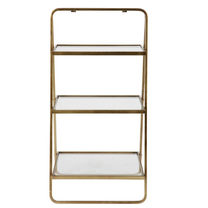 Gouden etagère XL