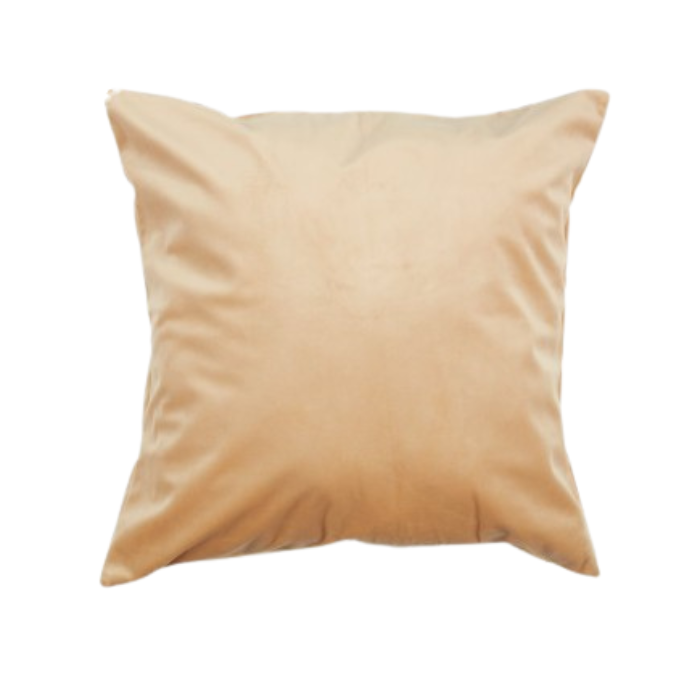 Kussen velvet latte