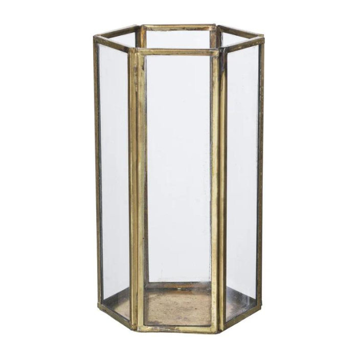 Gouden windlicht (maat S)